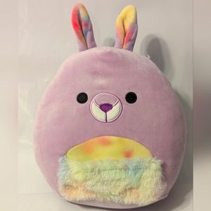 Squishmallow Kiki The Kangaroo Rainbow Pouch 8 inches Brand New #30